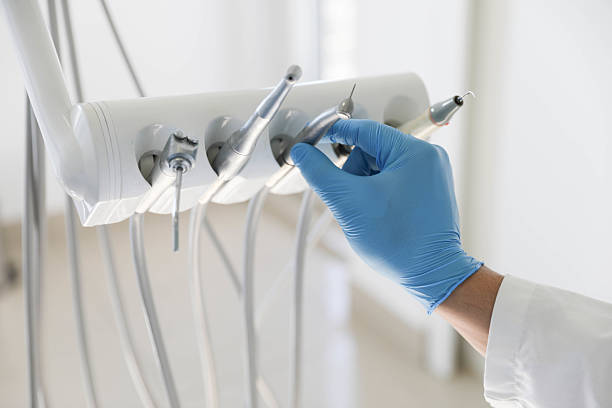 Professional Teeth Whitening technician working in Yadkin County County, NC